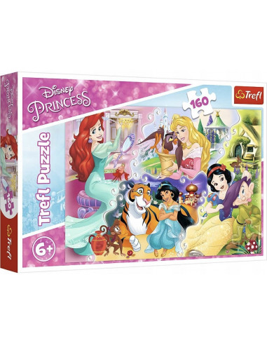 Puzzle Trefl Disney Princess, Printesele si prietenii lor 160