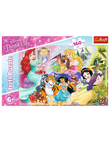 Puzzle Trefl Disney Princess, Printesele si prietenii lor 160