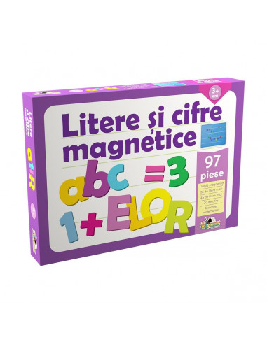 Jocul Literelor Si Cifrelor Magnetic, Joc Noriel,Uniq3720