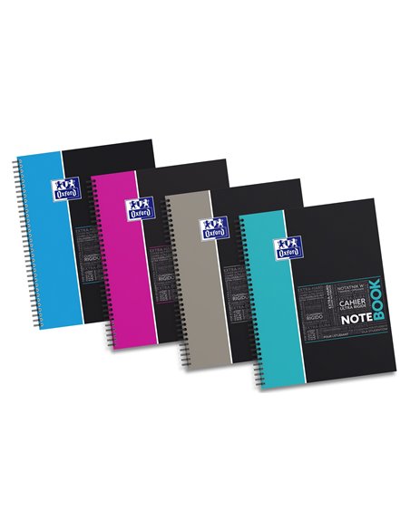 Caiet cu spirala A4+ OXFORD Student Notebook, 80 file 80g/mp, 4