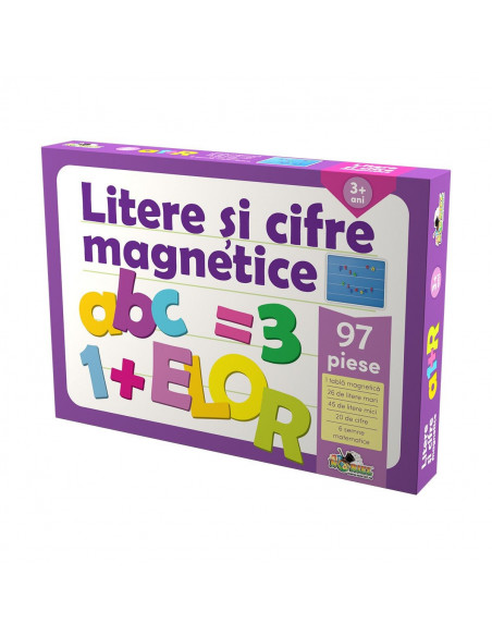 Jocul Literelor Si Cifrelor Magnetic, Joc Noriel,Uniq3720