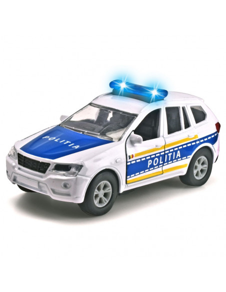 Masina de politie Dickie Toys Safety Unit,S203712011SRO-POLITIE