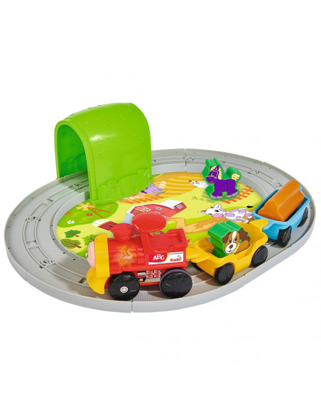 Set Simba Tren ABC Roll'n Rail cu sina circulara si