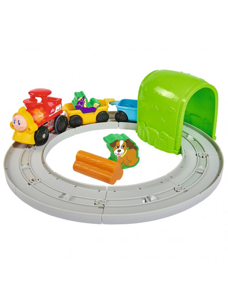 Set Simba Tren ABC Roll'n Rail cu sina circulara si
