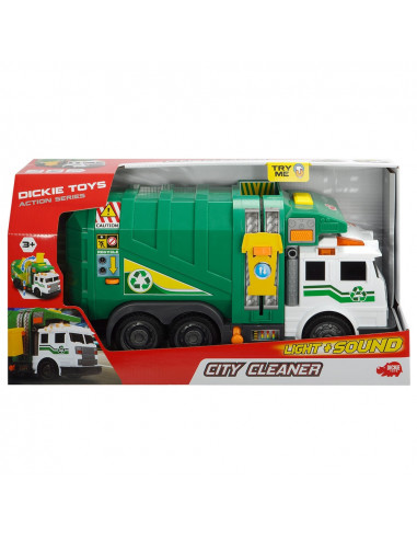 Masina de gunoi Dickie Toys City Cleaner cu accesorii,S203308378 Masina de gunoi Dickie Toys City Cleaner cu accesorii,S203308378
