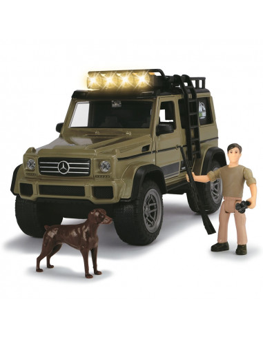 Masina Dickie Toys Playlife Ranger Set cu masina Mercedes-Benz