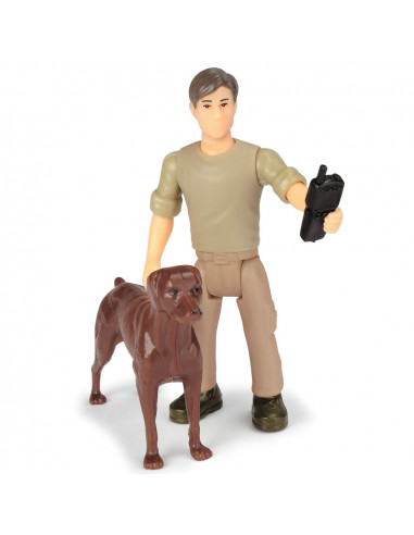 Masina Dickie Toys Playlife Ranger Set cu masina Mercedes-Benz