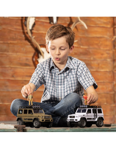 Masina Dickie Toys Playlife Ranger Set cu masina Mercedes-Benz