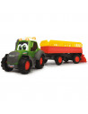 Tractor Dickie Toys Happy Fendt Animal Trailer cu remorca si