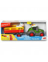 Tractor Dickie Toys Happy Fendt Animal Trailer cu remorca si