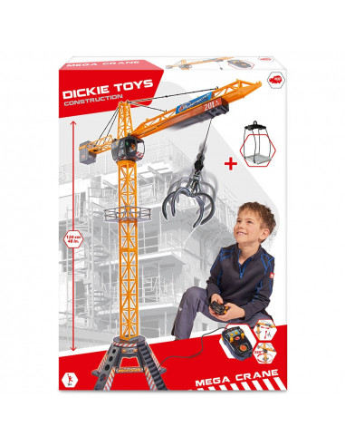 Jucarie Dickie Toys Macara Mega Crane cu telecomanda,S203462412
