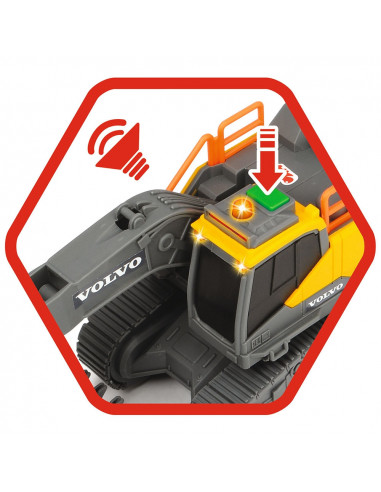 Excavator Dickie Toys Volvo Tracked Excavator,S203723005