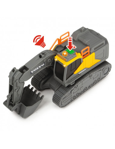 Excavator Dickie Toys Volvo Tracked Excavator,S203723005