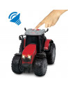 Tractor Dickie Toys Massey Ferguson MF 8737 cu remorca 42