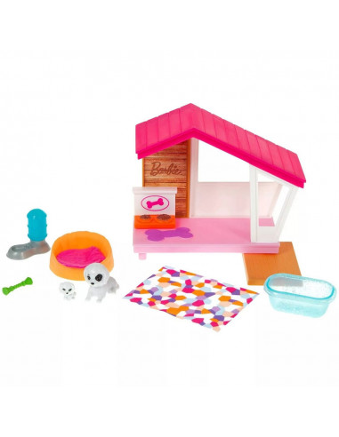Set Barbie by Mattel Mobilier cu accesorii GRG78,MT-GRG75-GRG78