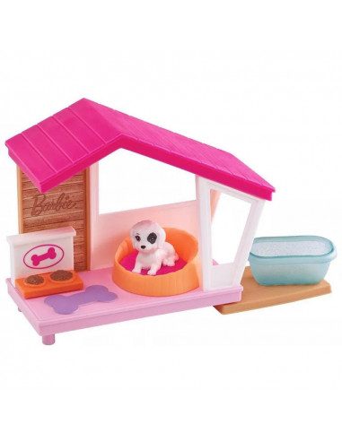 Set Barbie by Mattel Mobilier cu accesorii GRG78,MT-GRG75-GRG78