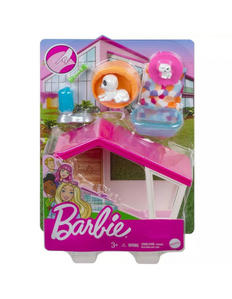 Set Barbie by Mattel Mobilier cu accesorii GRG78,MT-GRG75-GRG78