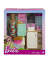 Set Barbie by Mattel Mobilier baie cu papusa si accesorii
