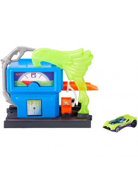 Pista de masini Hot Wheels by Mattel City Downtown Toxic Fluel