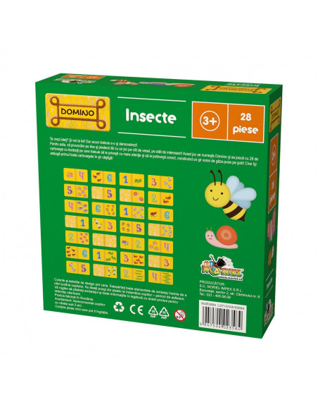 Insecte Domino, Joc Noriel,Uniq3584