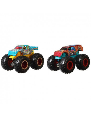 Set Hot Wheels by Mattel Monster Trucks Raijyu vs