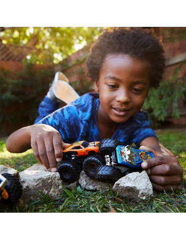 Set Hot Wheels by Mattel Monster Trucks Raijyu vs