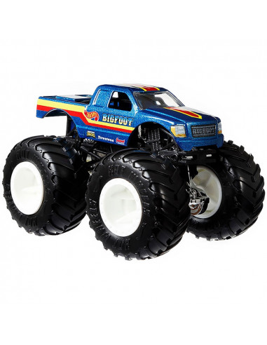 Set Hot Wheels by Mattel Monster Trucks Bigfoot vs Snake