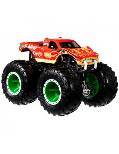 Set Hot Wheels by Mattel Monster Trucks Bigfoot vs Snake