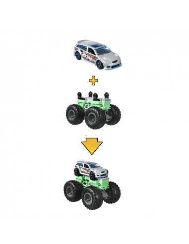 Set Hot Wheels by Mattel Monster Trucks Monster Maker