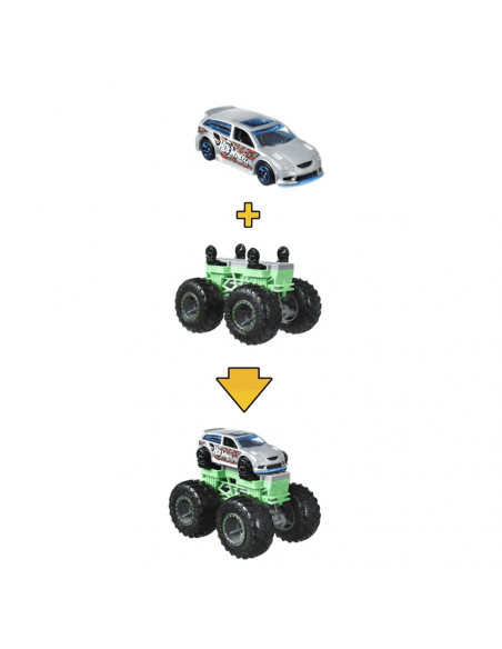 Set Hot Wheels by Mattel Monster Trucks Monster Maker