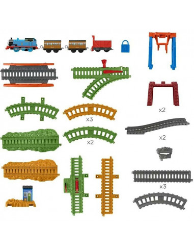 Set Fisher Price by Mattel Thomas and Friends 3 in 1 cu sina