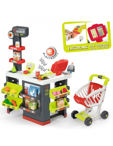 Magazin pentru copii Smoby Super Market cu accesorii,S7600350213