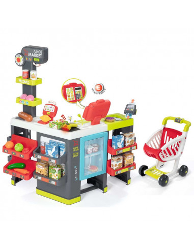 Magazin pentru copii Smoby Maxi Market cu accesorii,S7600350215
