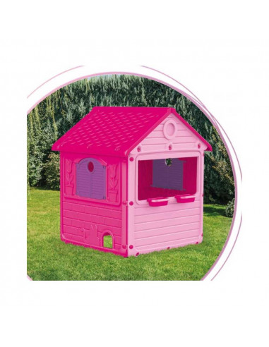 Casuta Dolu Unicorn, 125 x 100 x 104 cm, Roz,2520