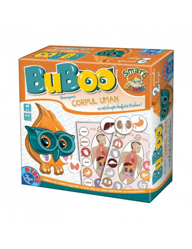 Bufnita Buboo Descopera Corpul Uman, Joc D-Toys,Uniq72627