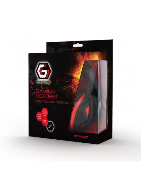 CASTI Gembird, cu fir, gaming, utilizare multimedia, microfon