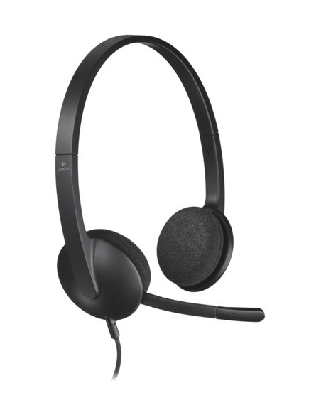 CASTI Logitech, "H340", cu fir, standard, utilizare multimedia CASTI Logitech, "H340", cu fir, standard, utilizare multimedia