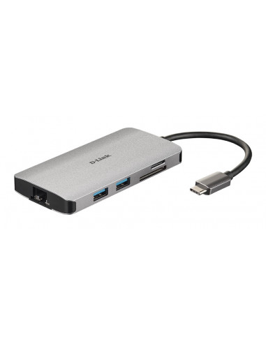 HUB extern D-LINK, porturi Gigabit LAN x 1, SD/microSD Dual