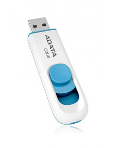 AC008-32G-RWE,MEMORY DRIVE FLASH USB2 32GB/WH/BLUE AC008-32G-RWE A-DATA