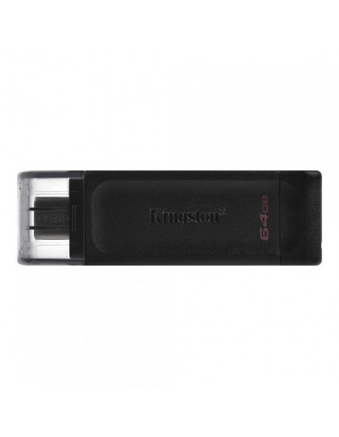 MEMORIE USB Type-C KINGSTON 64 GB, cu capac, carcasa plastic