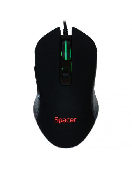MOUSE SPACER - gaming, cu fir, optic, USB, 2400 dpi, 6/1 MOUSE SPACER - gaming, cu fir, optic, USB, 2400 dpi, 6/1