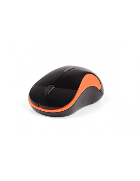 G3-270N-BO,MOUSE A4TECH NB sau PC, wireless, optic, 1000 dpi, butoane/scroll 3/1, negru / portocaliu, "G3-270N-BO" (include TV 0
