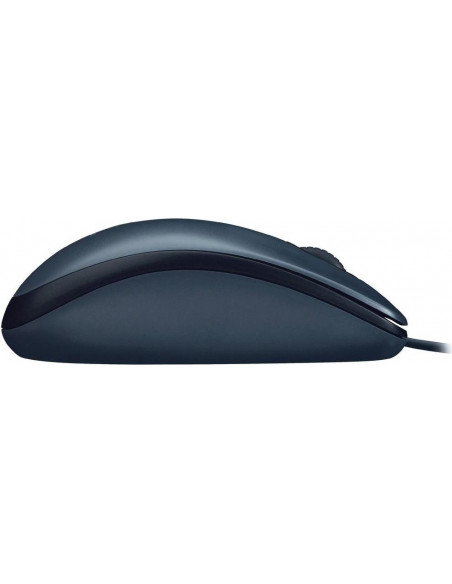 MOUSE LOGITECH, "M90" notebook, PC, cu fir, optic, USB, 1000
