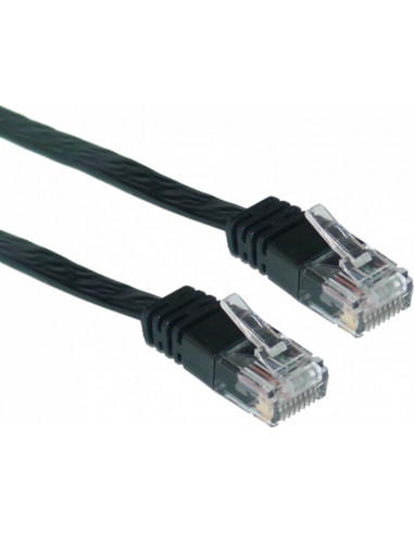 PATCH CORD UTP GEMBIRD Cat5e, cupru-aluminiu, 5 m, negru