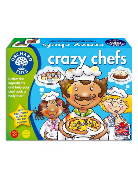 Joc educativ Bucatarii nazdravani CRAZY CHEFS,OR017