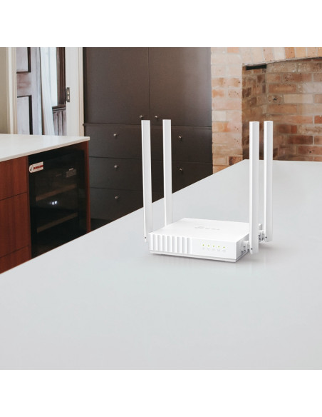 ROUTER TP-LINK wireless 750Mbps, 4 porturi 10/100Mbps, 4 antene