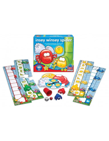 Joc educativ Cursa Paianjenilor INSEY WINSEY SPIDER,OR031