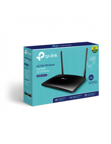 ROUTER TP-LINK wireless. 4G LTE (desktop), 750Mbps, 3 porturi