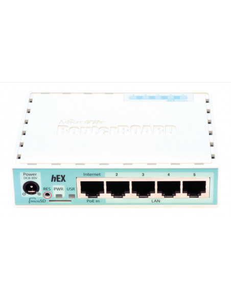 NET ROUTER 10/100/1000M 5PORT/HEX RB750GR3 MIKROTIK,RB750GR3