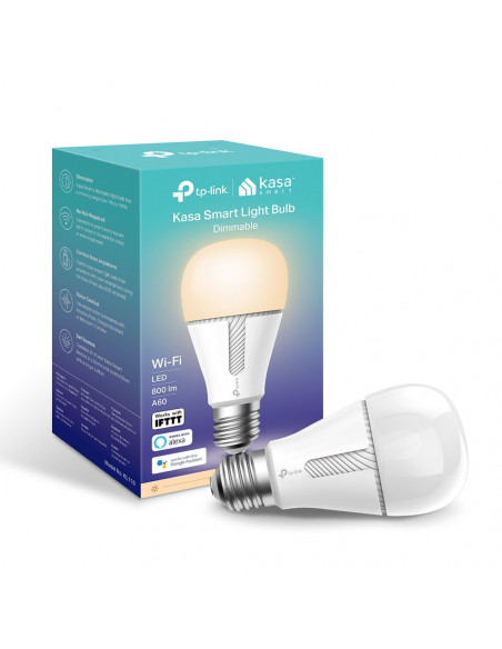 BEC LED wireless TP-LINK, 800lm, 10W, E27, se conecteaza la